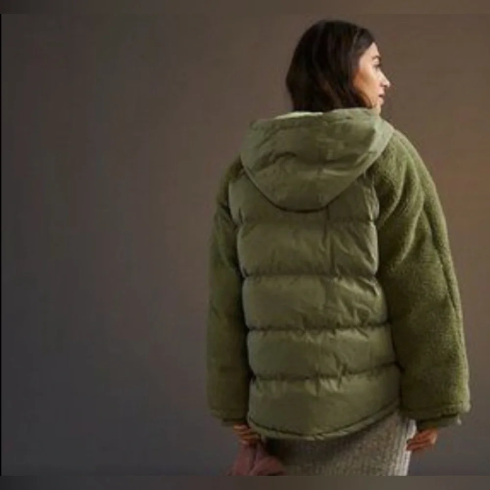 ANTHROPOLOGIE NWT Pilcro Swing Puffer Jacket Size M. - Picture 7 of 10